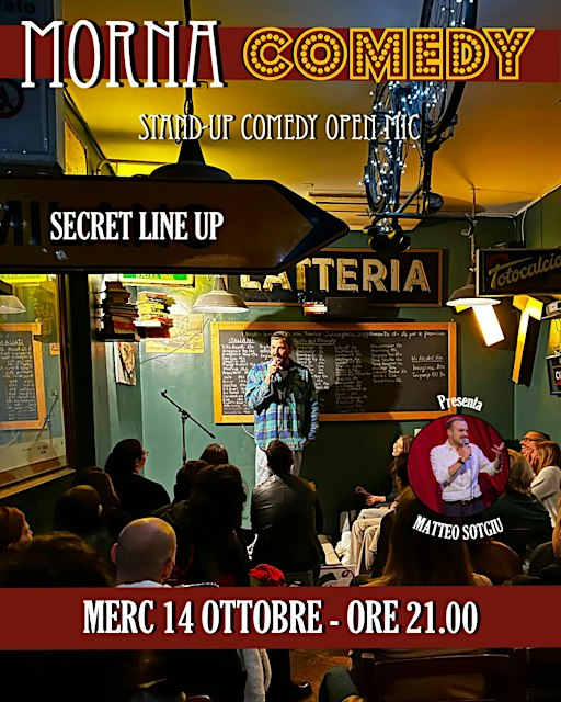 Morna Comedy  | Open Mic  ~ 14/10