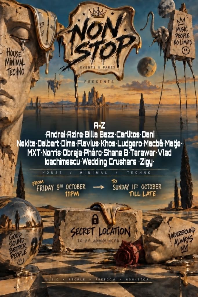 NON STOP PARTY - 3 DAYS. 3 NIGHTS. NON-STOP MUSIC