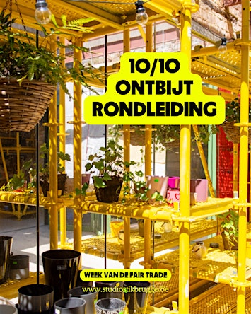 Studio Stik & Kringwinkel 't rad:  ontbijtrondleiding