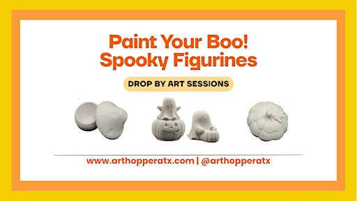 Paint Your Boo! -  Spooky Figurines