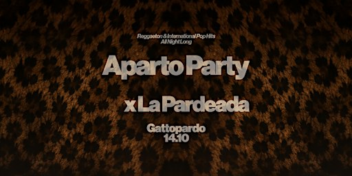 Aparto Party X La Pardeada