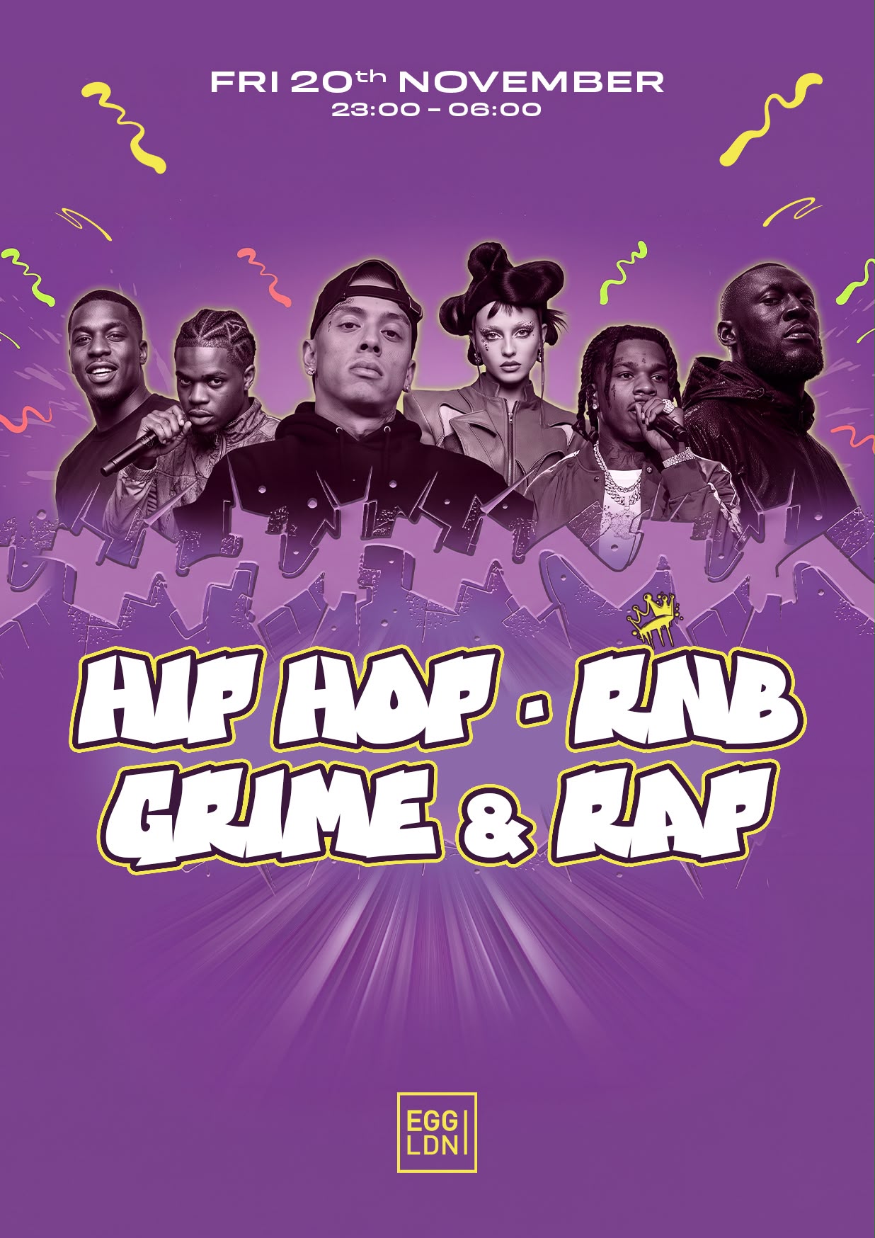 Egg LDN Pres: HIP HOP, RNB, GRIME & RAP