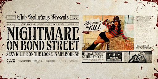 CLUB Saturdays Halloween - Nightmare on Bond Street