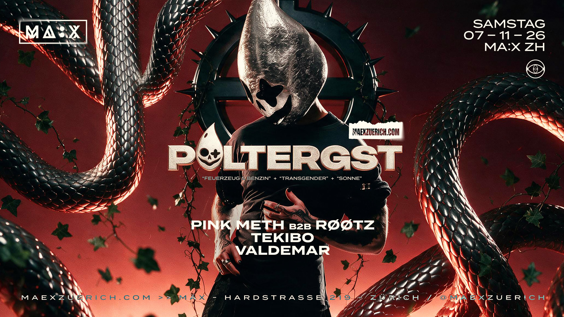 Poltergst x Zurich