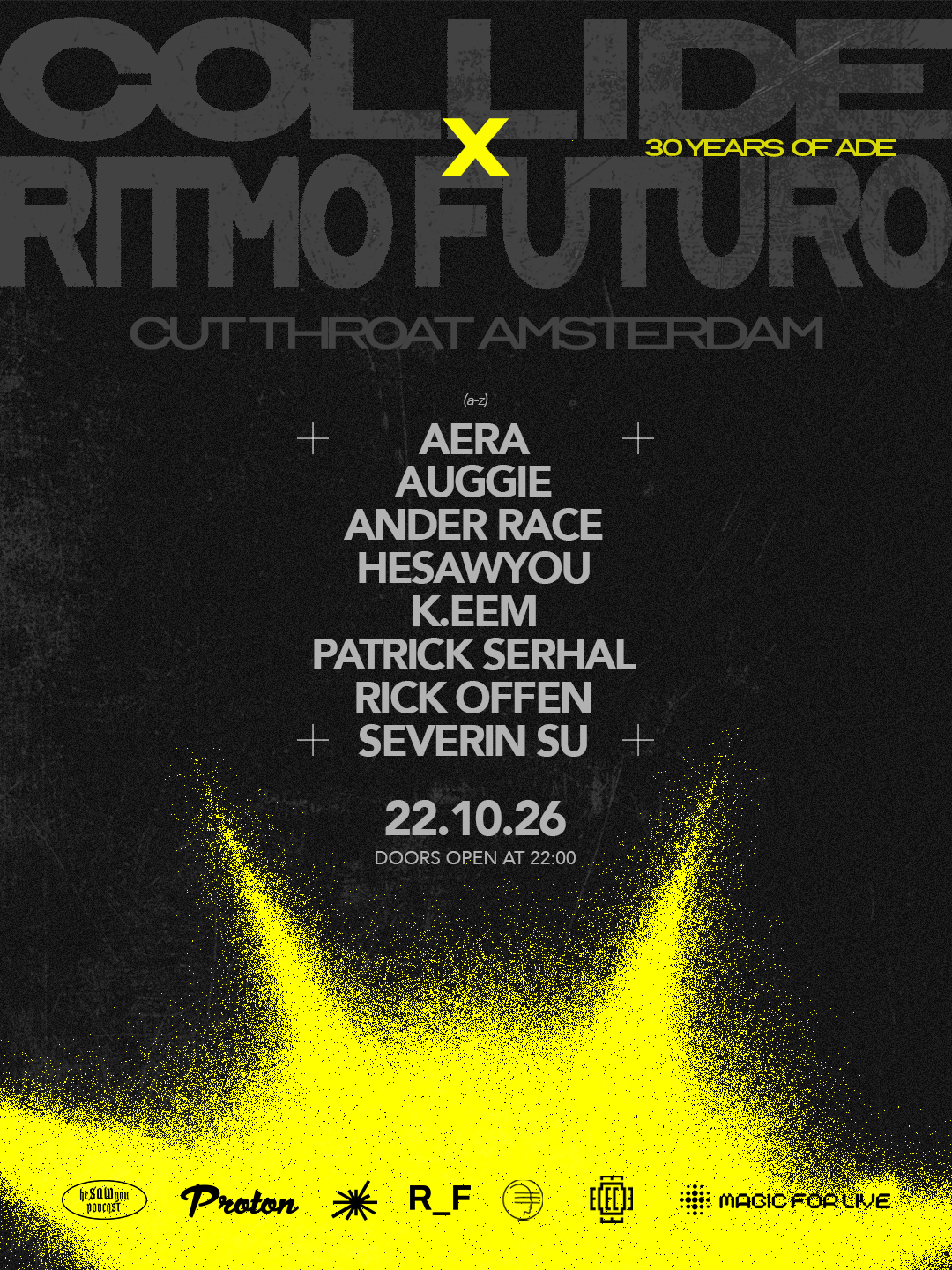 Collide X Ritmo Futuro ADE 2026 SHOWCASE, WORKSHOP & PANEL