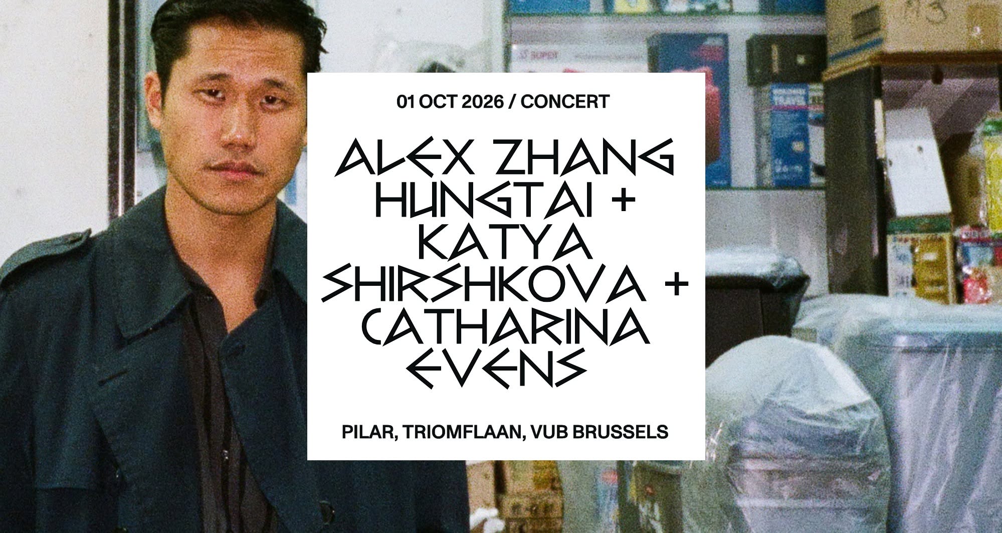 Alex Zhang Hungtai + Katya Shirshkova + Catharina Evens