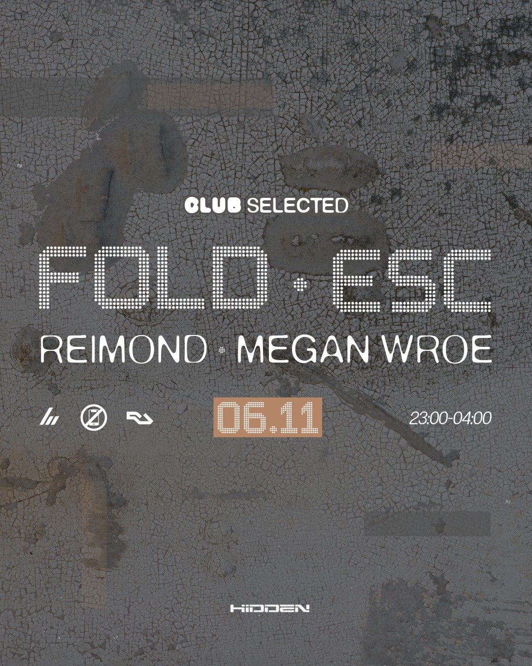 CLUB SELECTED: Fold & ESC