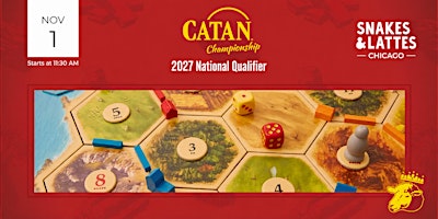 CATAN Championship Qualifier - Snakes and Lattes Chicago US
