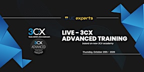 3CX Live Advanced Technical Training  - October 29th - 2026 - Mechelen