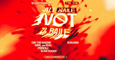 ALT BAILE X NOT A BAILE | ROOFTOP PARTY SUMMER FINALE