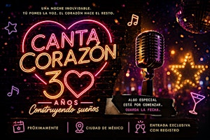 Canta Corazón: 30 años de sueños que hicieron historia.