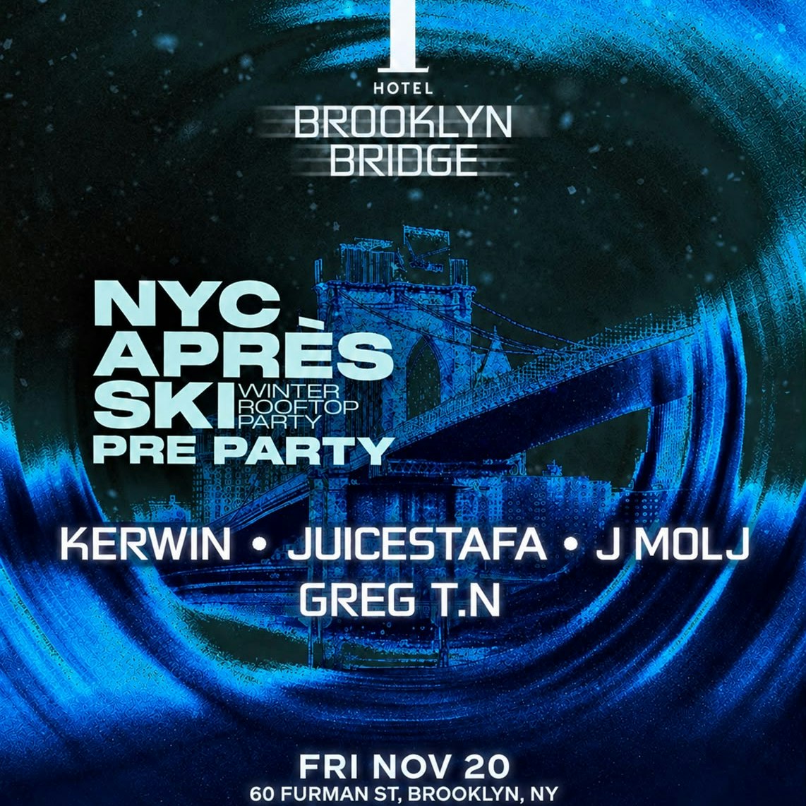 Après Ski 1 Hotel Brooklyn Bridge: November 20