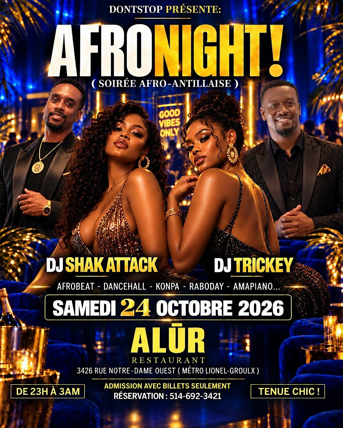AFRONIGHT! ( édition octobre )