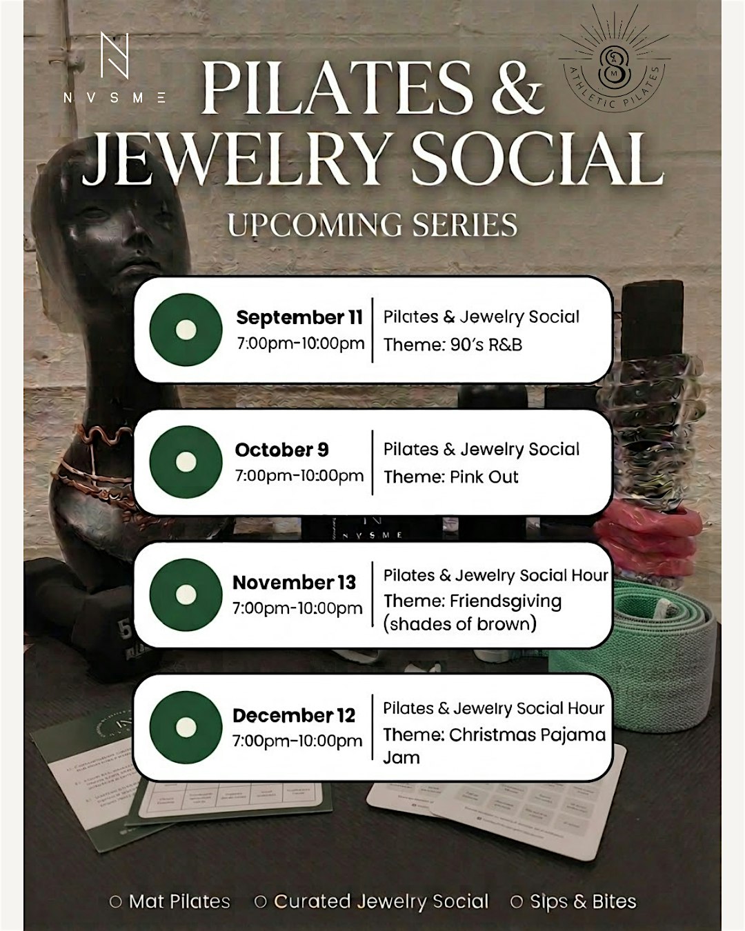 Pilates & Jewelry Social Series