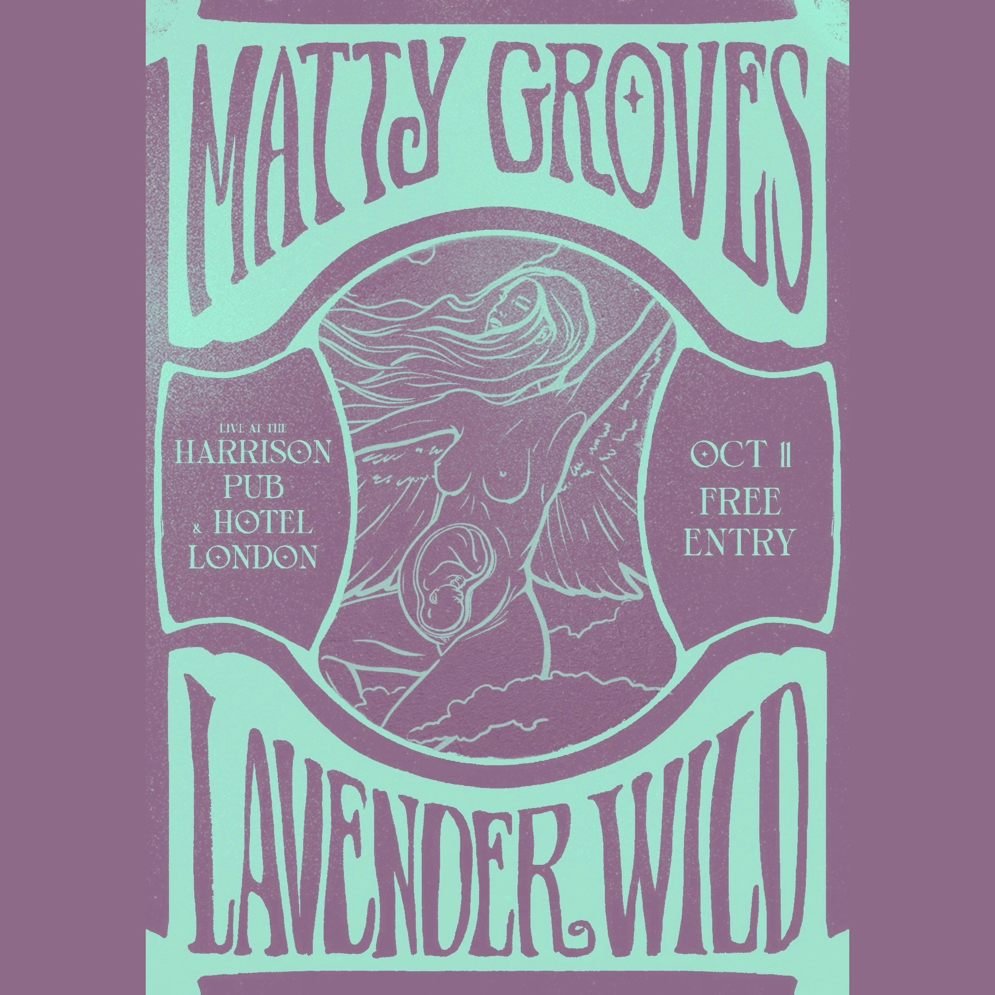 Matty Groves & Lavender Wilde live in London