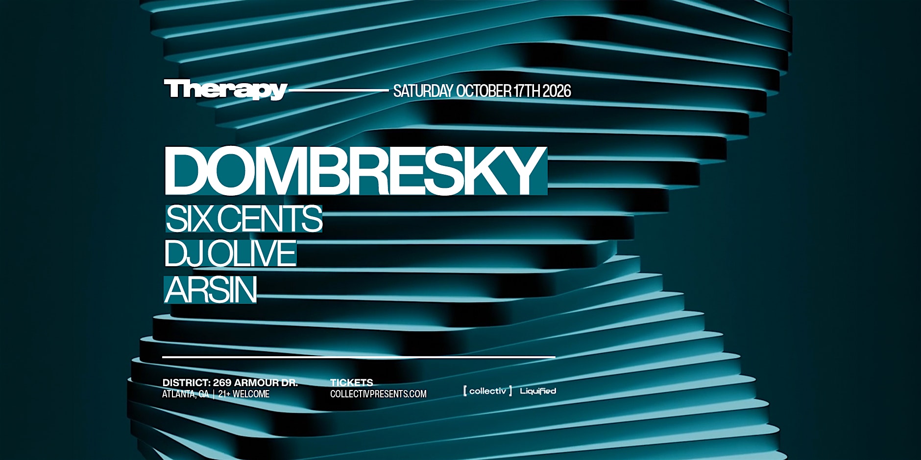 DOMBRESKY | Saturday October 17th 2026 | District Atlanta
