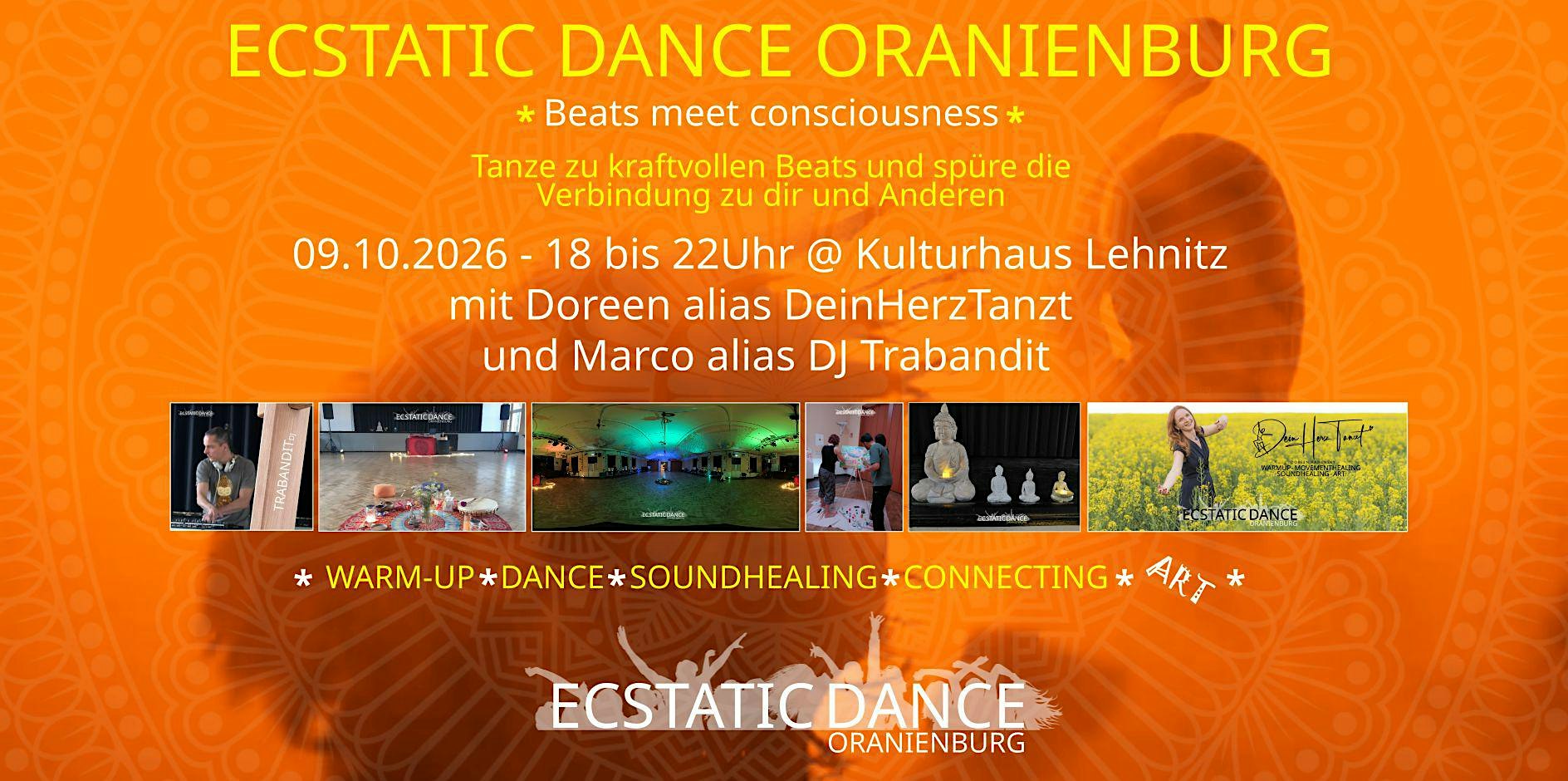 Ecstatic Dance Oranienburg -  Beats meet consciousness - Oktober 2026