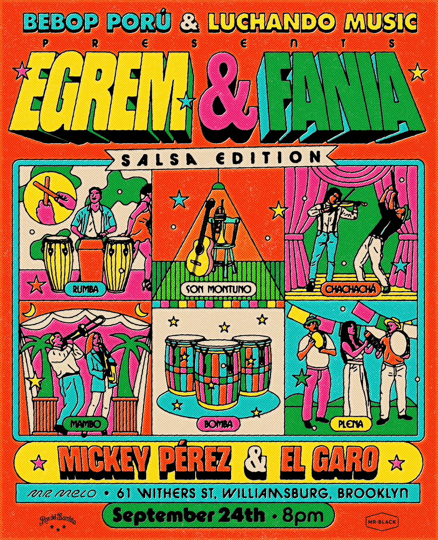 BeBop Porú & Luchando Music present: Egrem & Fania — Salsa Edition