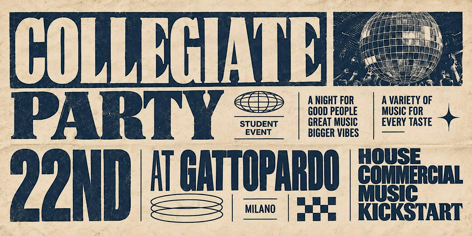 COLLEGIATE PARTY