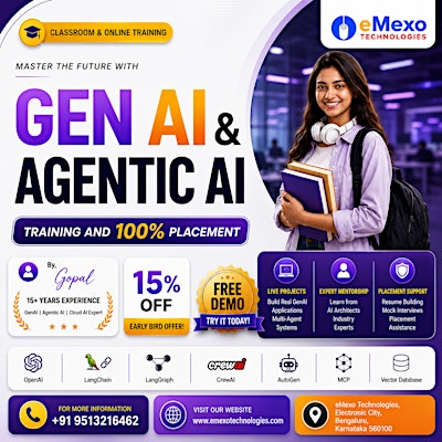 Free Gen AI & Agentic AI Demo at eMexo