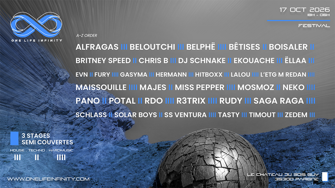 Festival One Life Infinity # Édition 2026