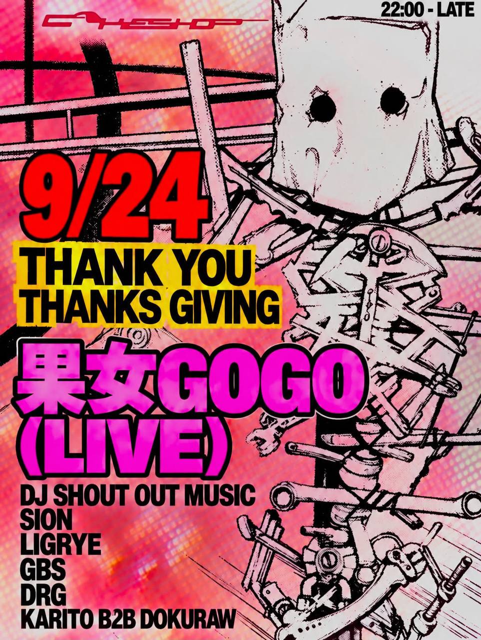 Thank you thanks giving with Gogo
