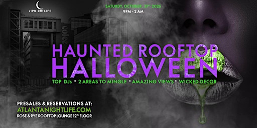 Haunted Rooftop | Atlanta Halloween Party