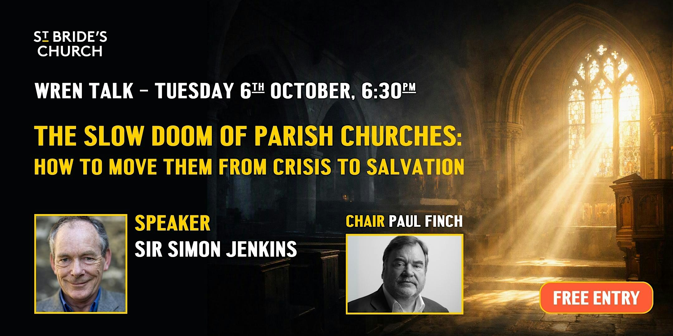 Wren Talk 2026: Sir Simon Jenkins