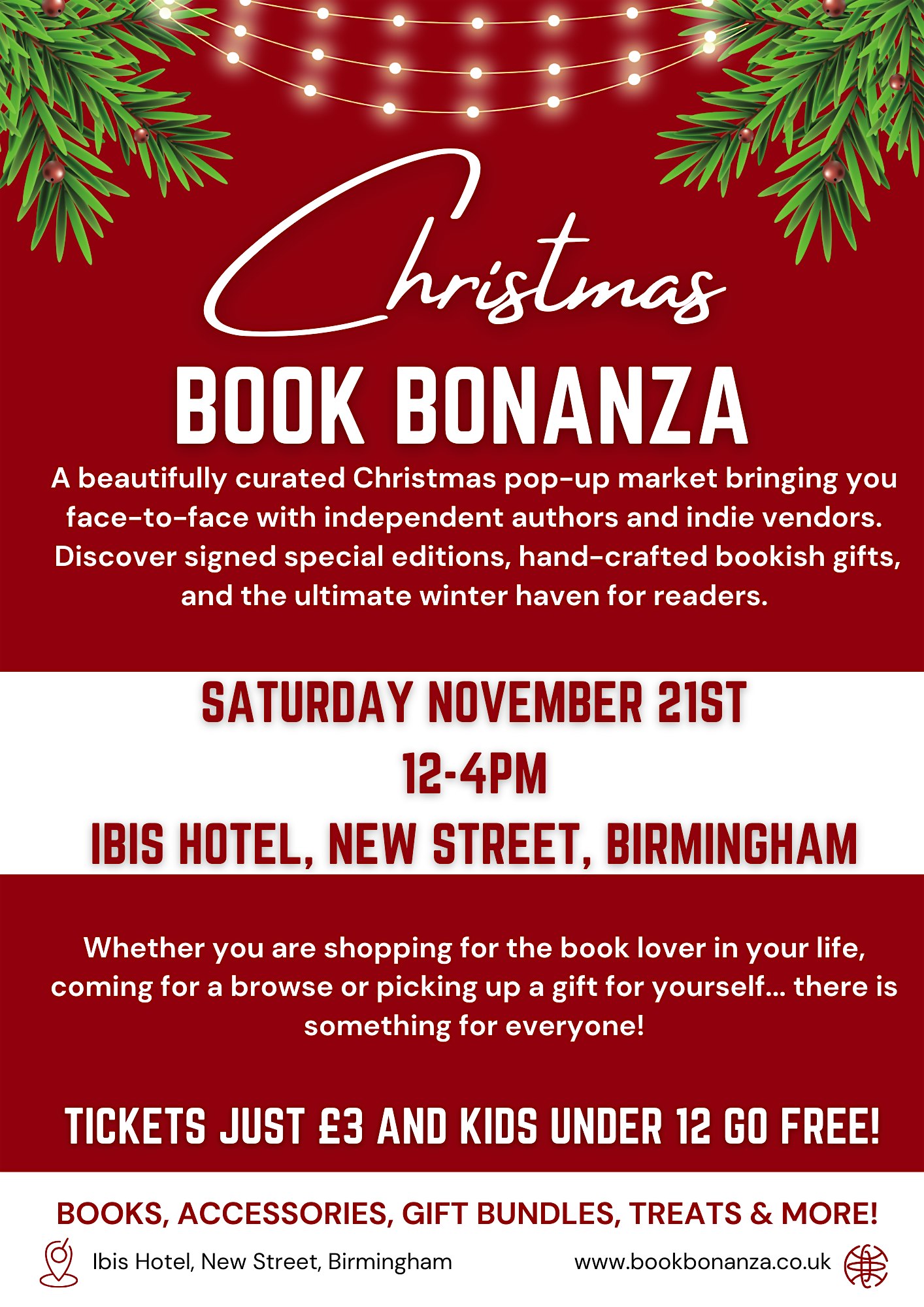 Christmas Book Bonanza Manchester