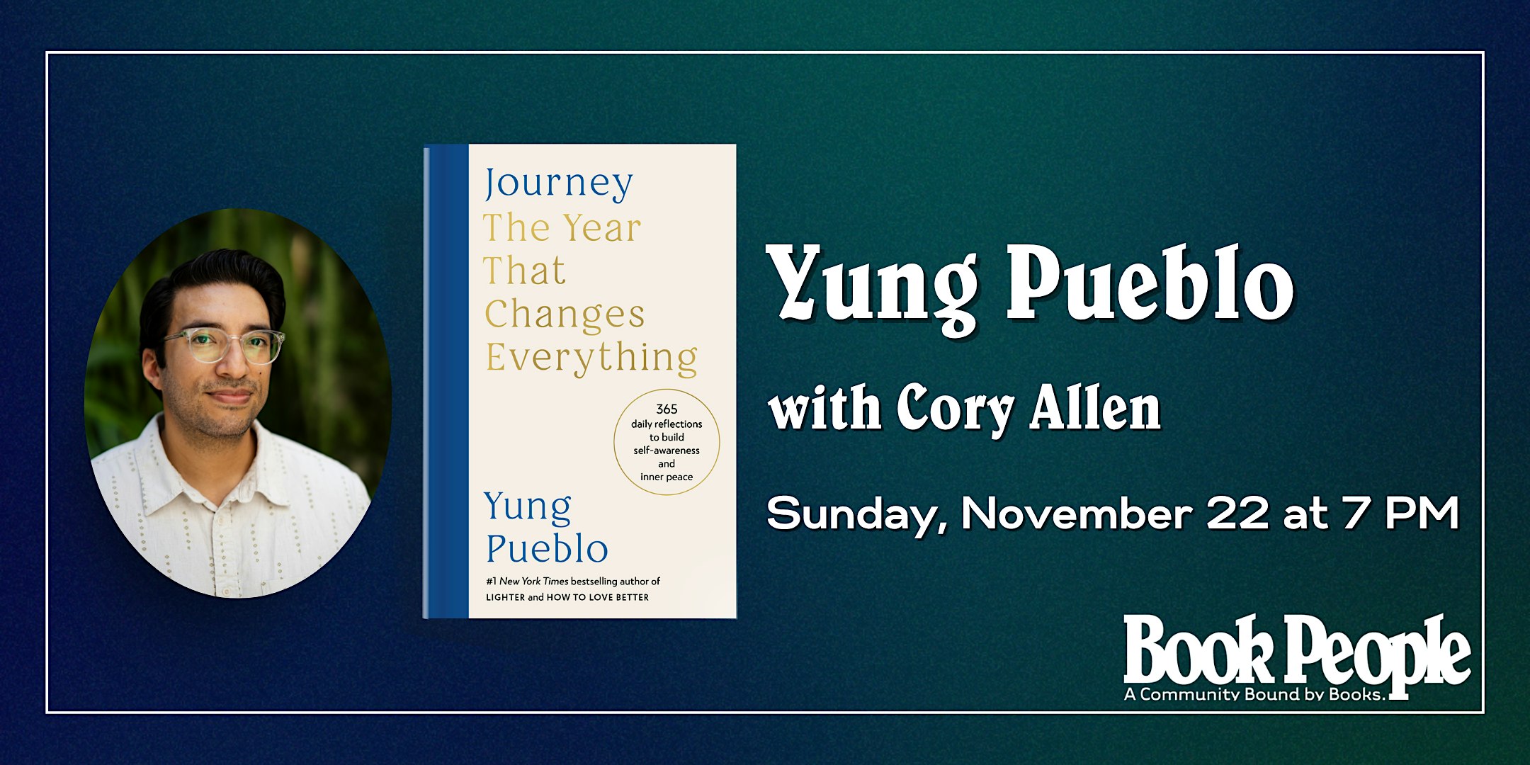 BookPeople Presents: Yung Pueblo - Journey
