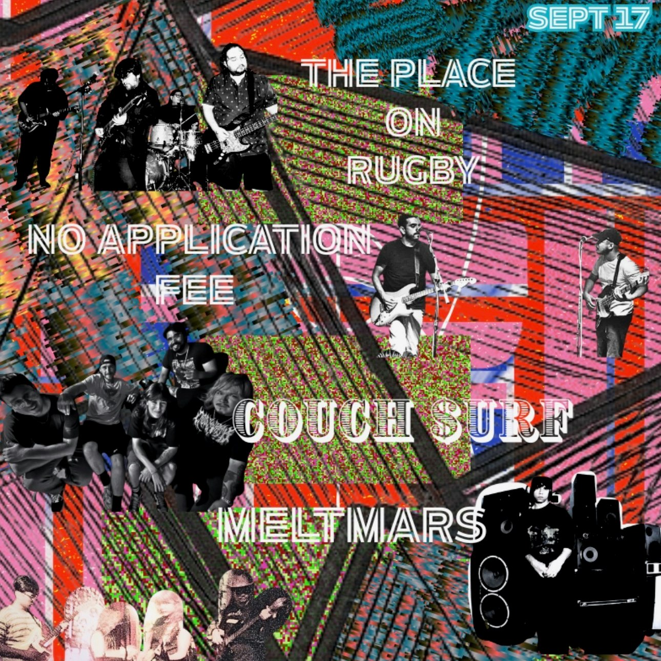 ThePlaceonRugby + No Application Fee + Couch Surf + Melt Mars + AV Club