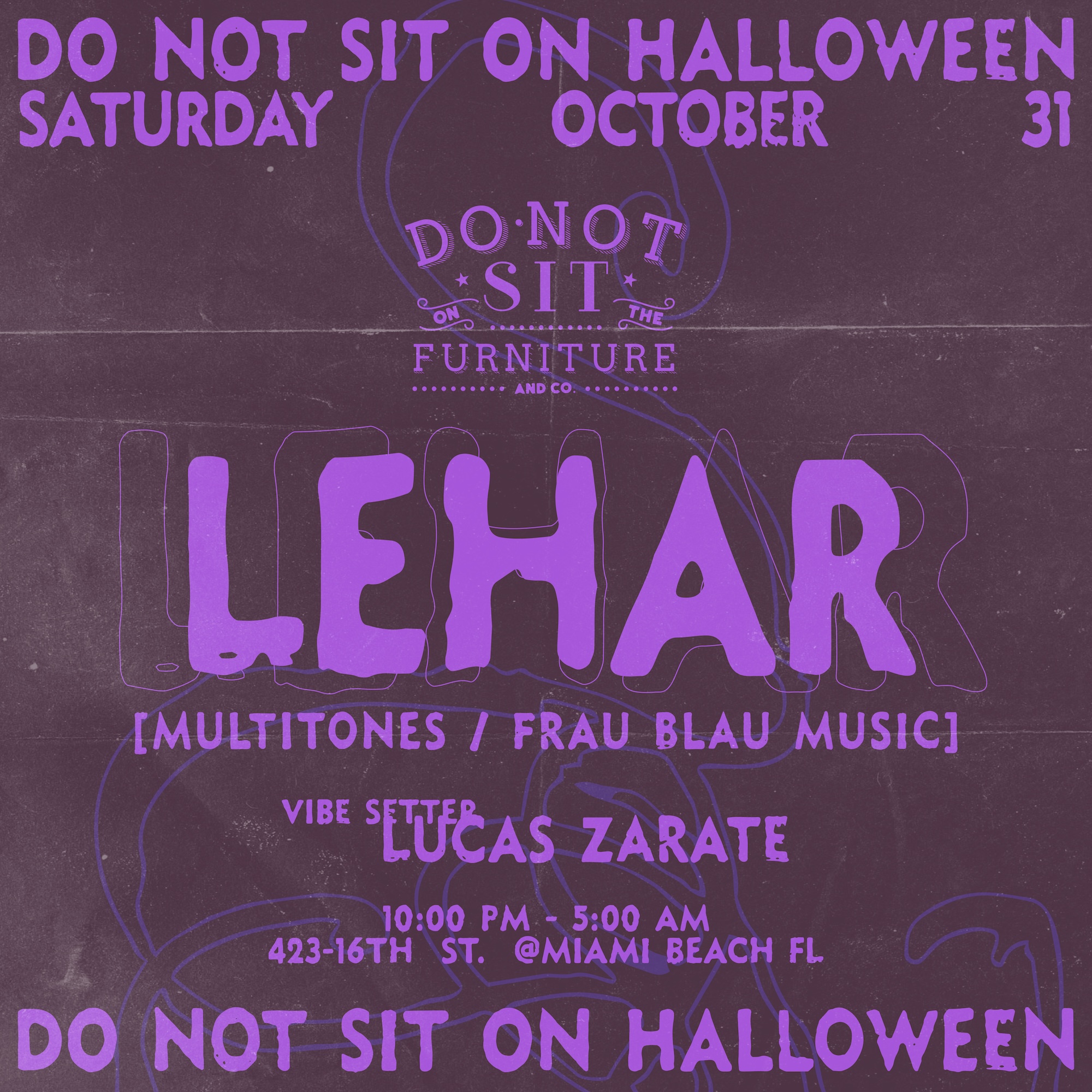 Do Not Sit On Halloween