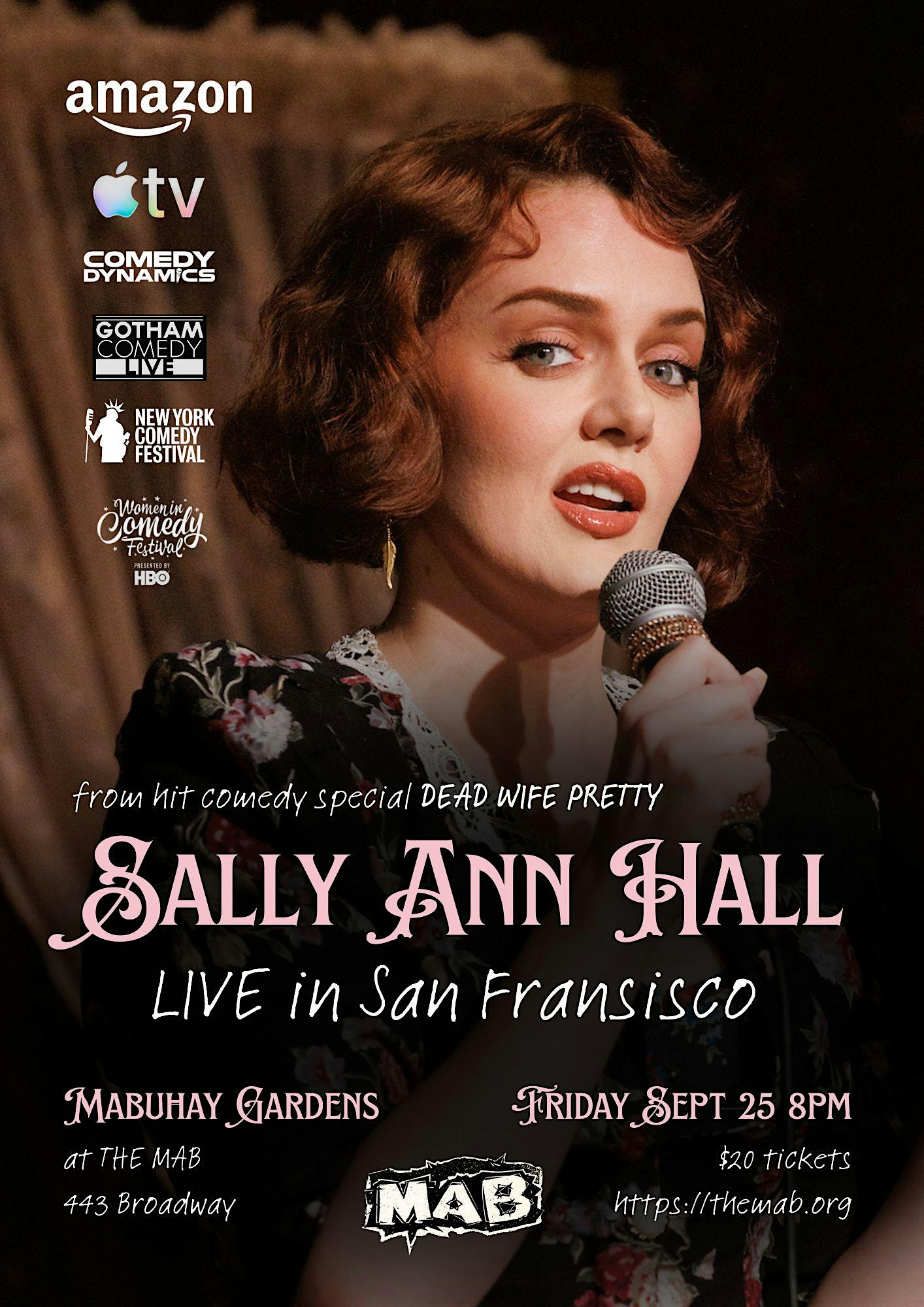 Sally Ann Hall - Live in San Francisco