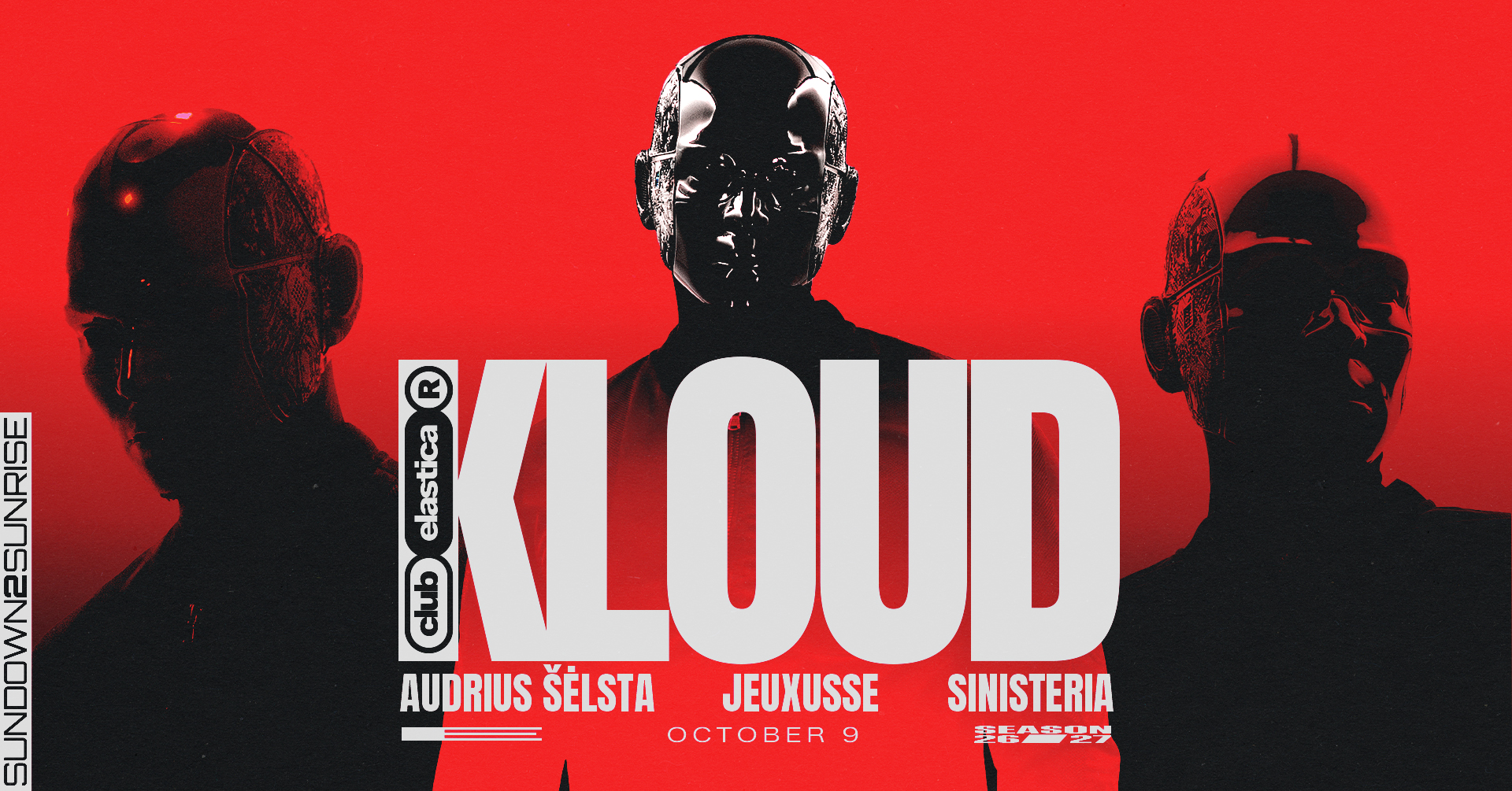 Elastica: KLOUD ❚ AUDRIUS ŠĖLSTA ❚ Jeuxusse ❚ Sinisteria