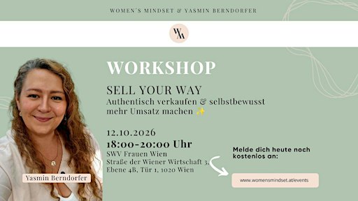 SELL YOUR WAY – Authentisch verkaufen & selbstbewusst mehr Umsatz machen