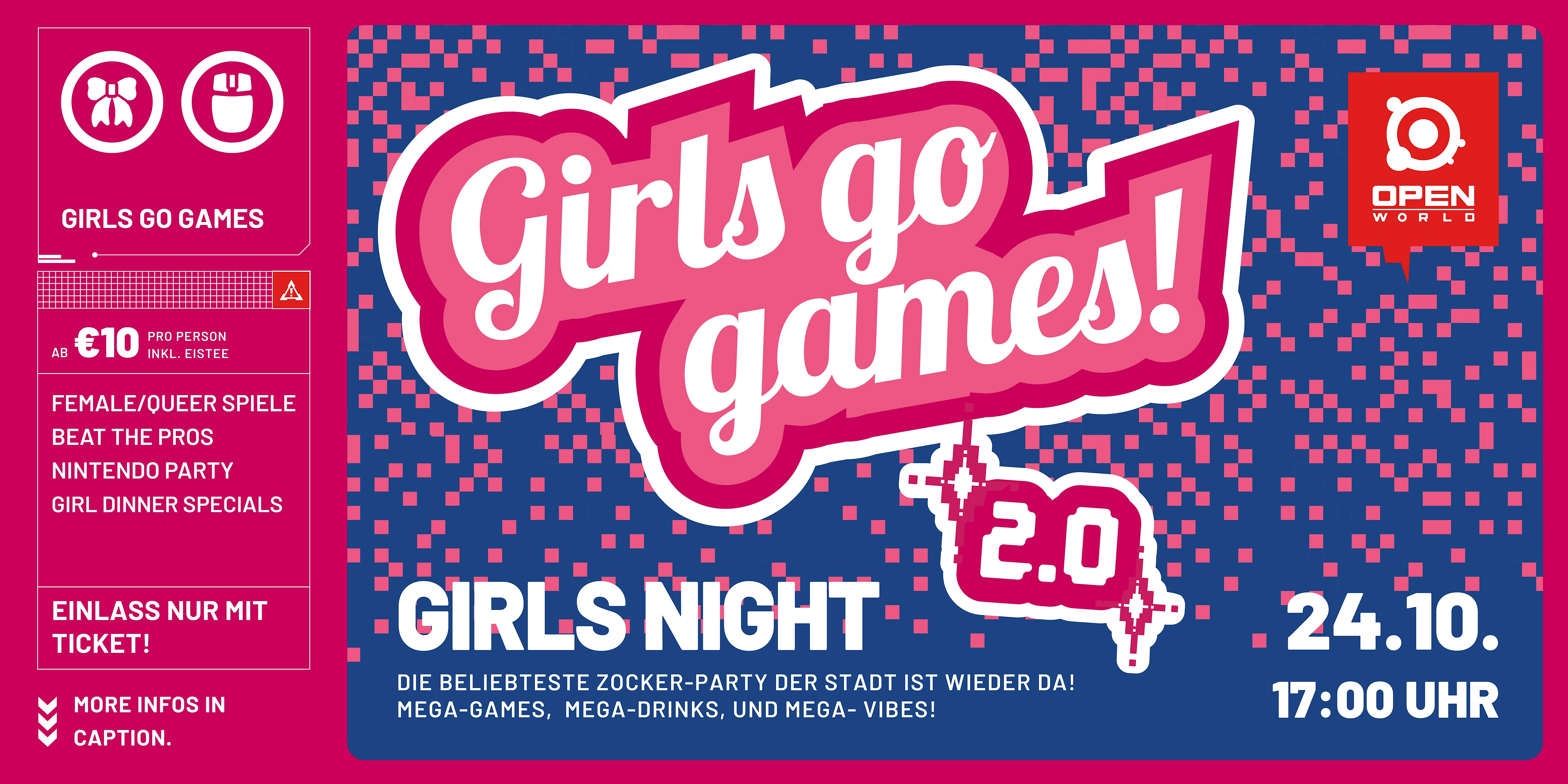 GIRLS GO GAMES 2.0 - GIRLS NIGHT!