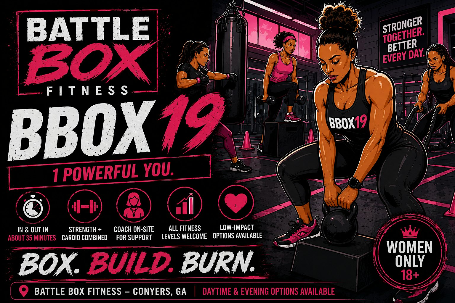 BBOX19 Structured Full Body Fit Camp For Women