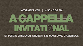 Boston A Cappella Invitational