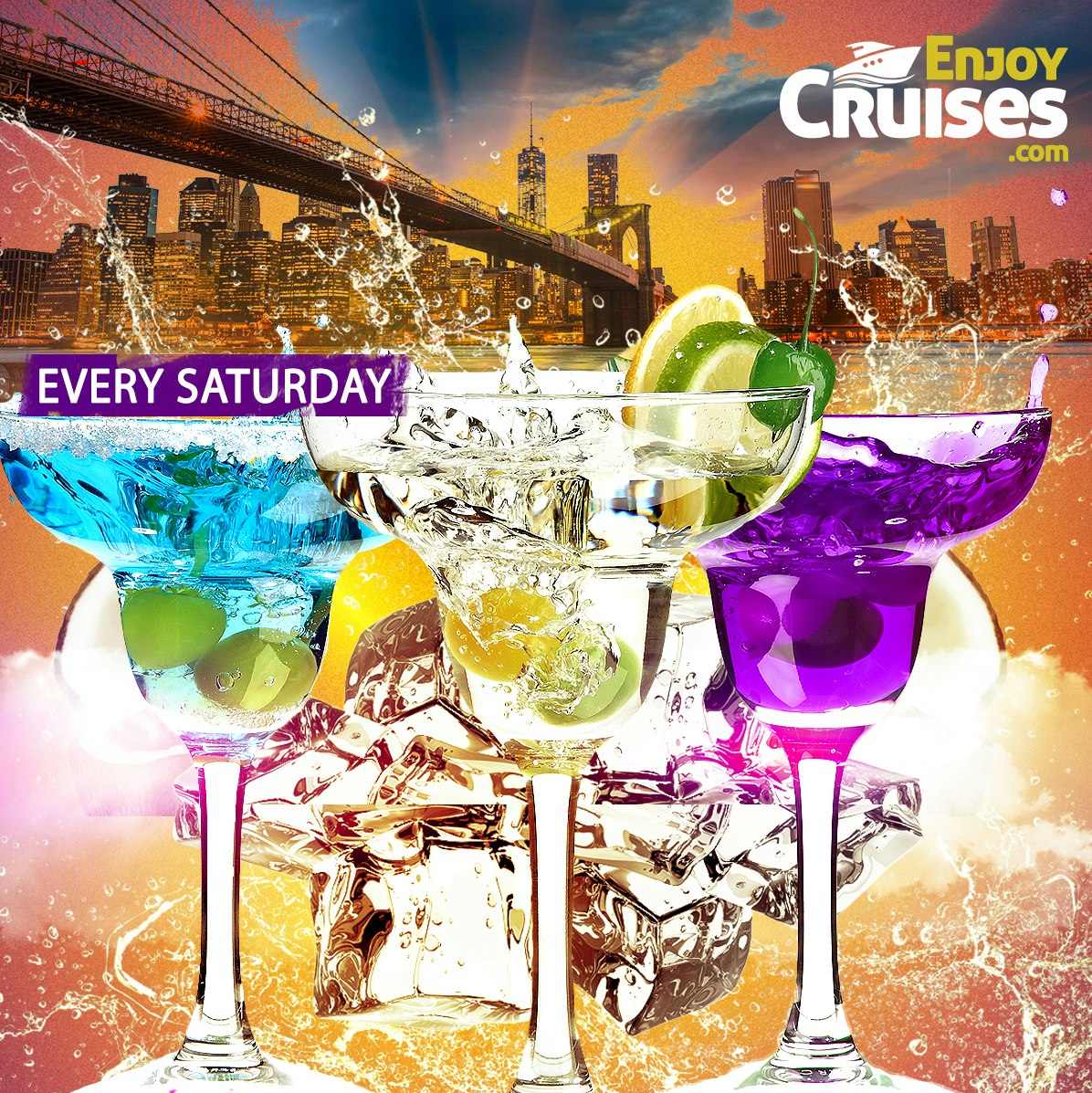 Summer Saturdays Sunset Party Cruise New York City