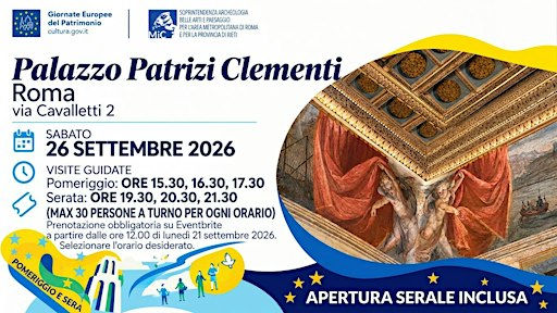 Apertura di Palazzo Patrizi Clementi