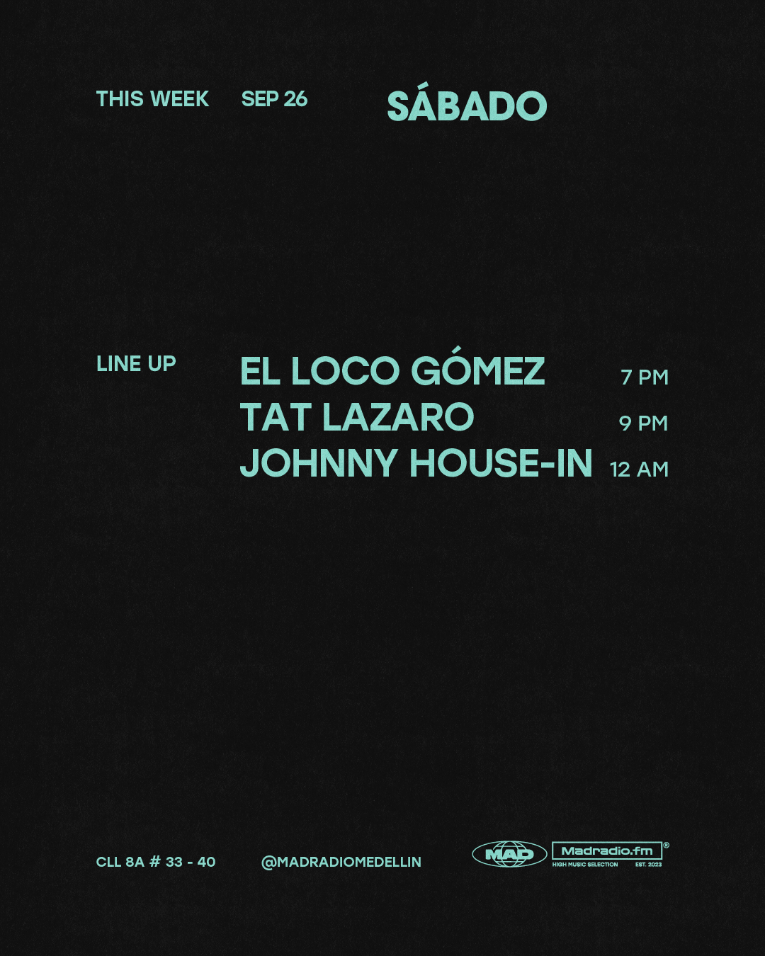 EL LOCO GÓMEZ / TAT LAZARO / JOHNNY HOUSE-IN