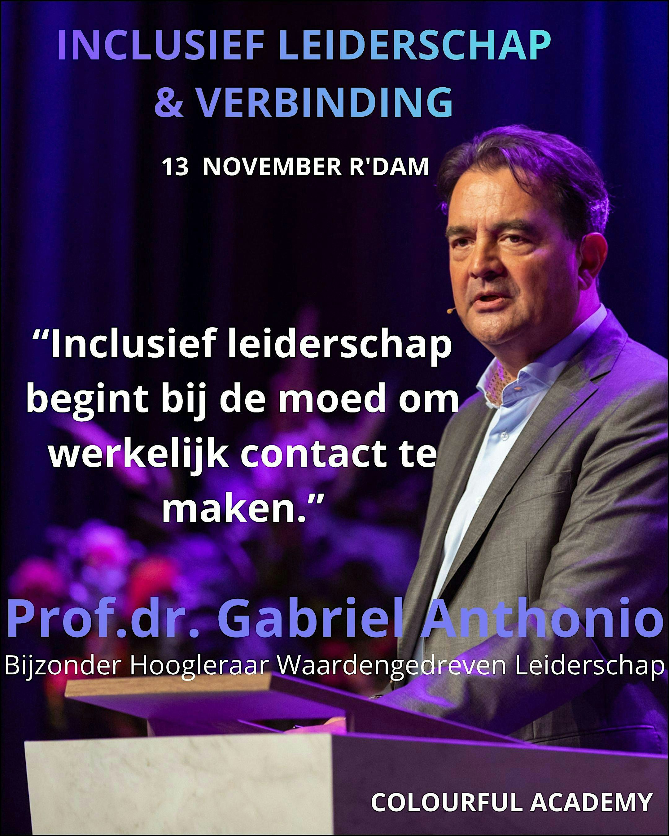 Masterclass INCLUSIEF LEIDERSCHAP & VERBINDING 2026