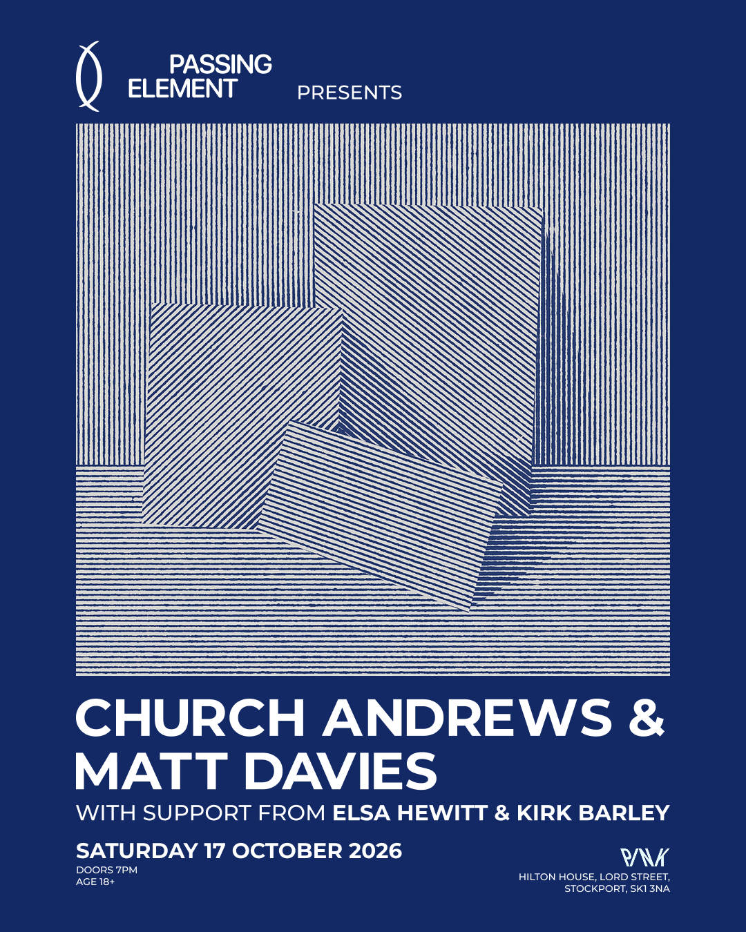 Church Andrews & Matt Davies / Elsa Hewitt / Kirk Barley Triple Header