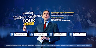 Club Wealth - Two Events One Day! | Torrance, CA