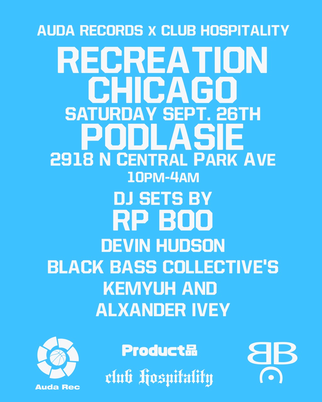 BLACK BASS COLLECTIVE, RP Boo, Devin Hudson
