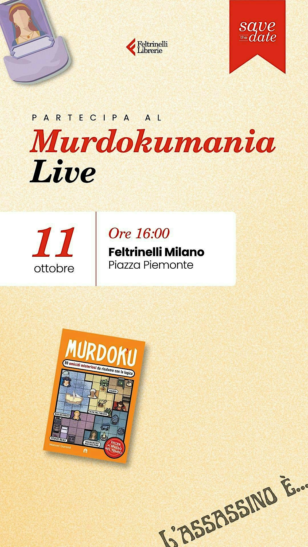 Murdokumania Live - Milano