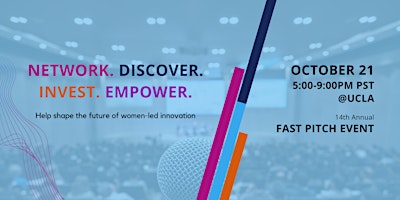 Women Founders Network 14th Annual Fast Pitch Event