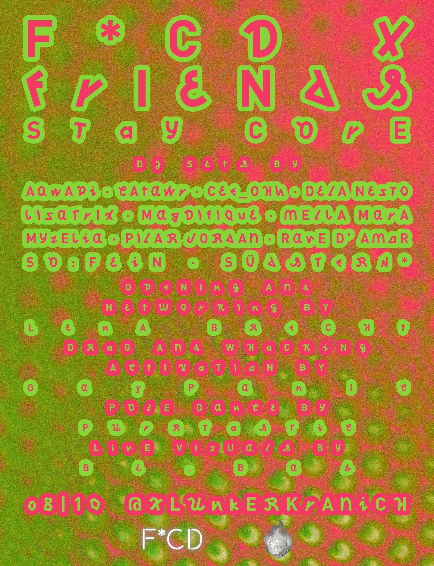 FLINTA* CLUB DECK x Friends - STAY CORE