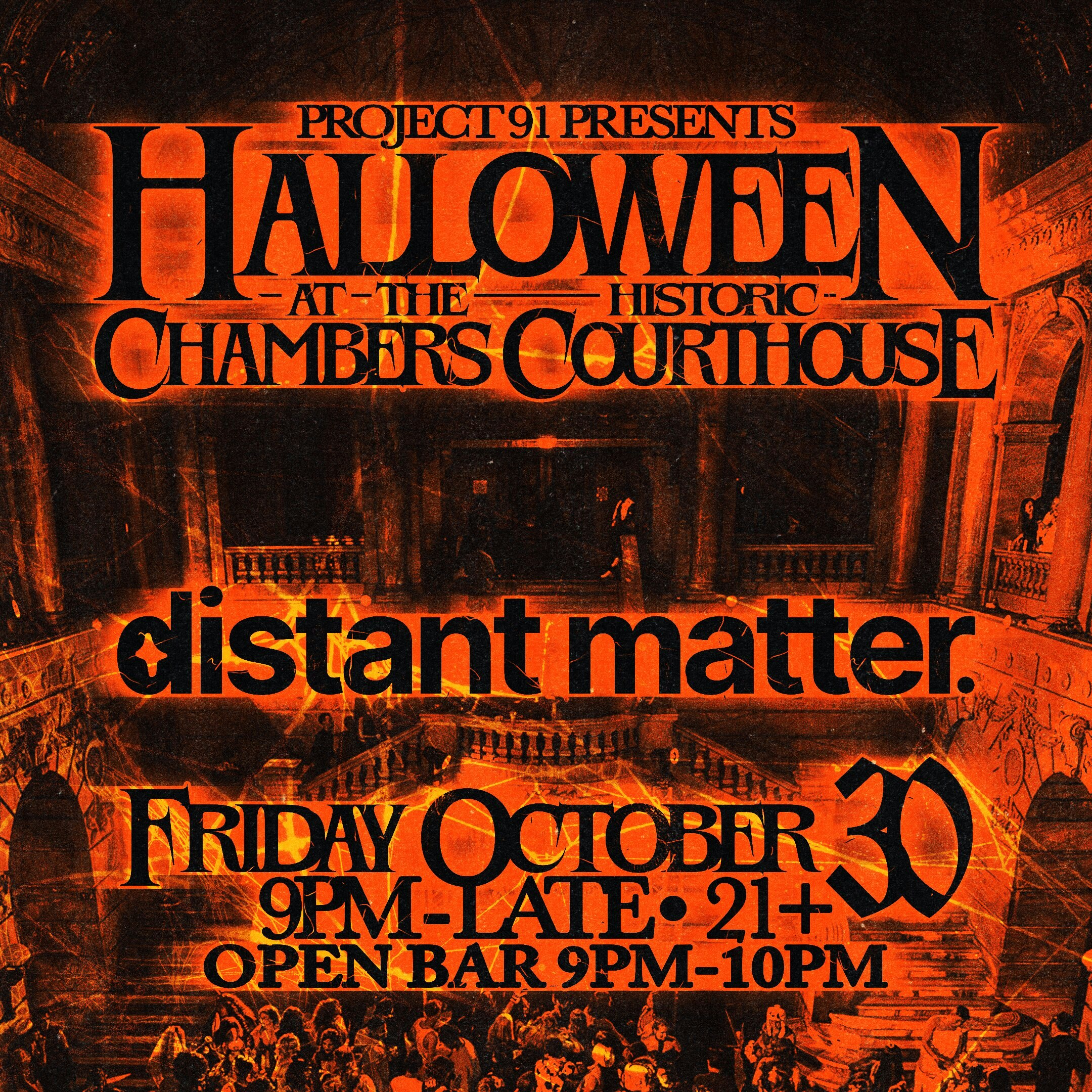 Halloween at Chambers Courthouse ft. Distant Matter