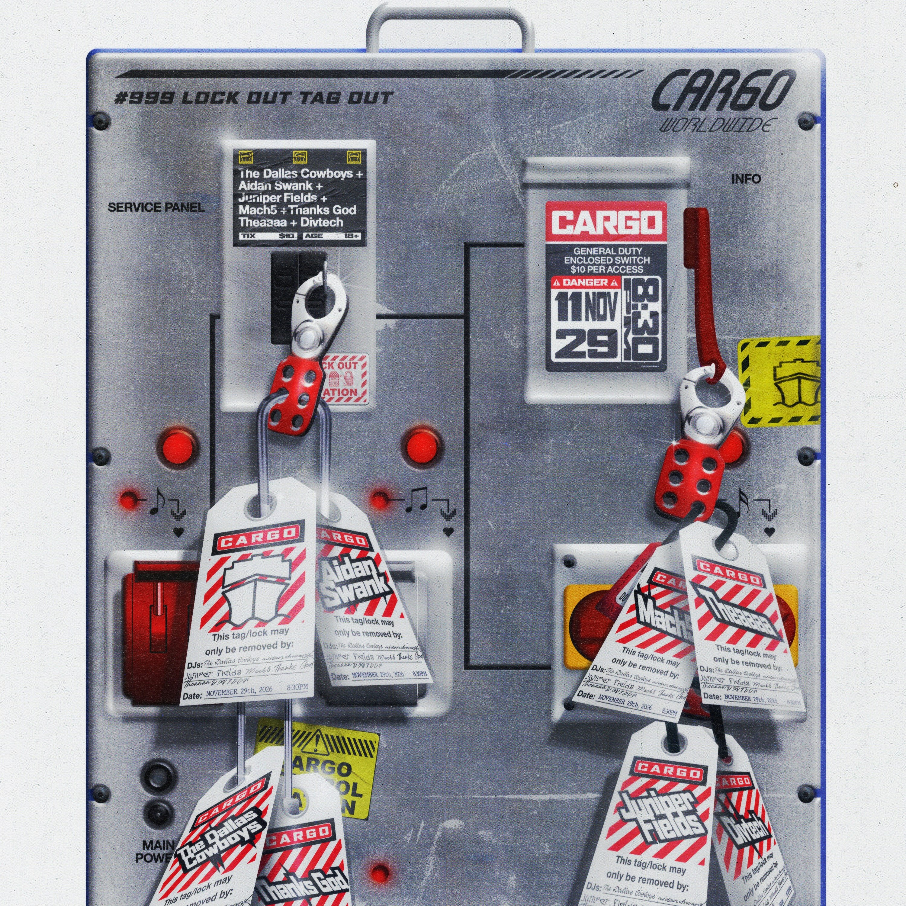 Cargo Presents: Lock Out Tag Out 